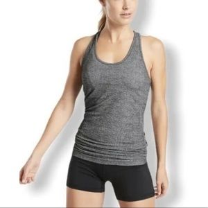 Athleta Fastest Track Tank Gray Racerback Women’s Size Large